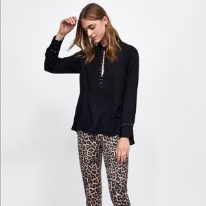 SOLD Studded Blouse